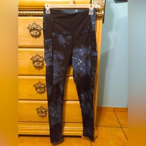 Blue Galaxy leggings